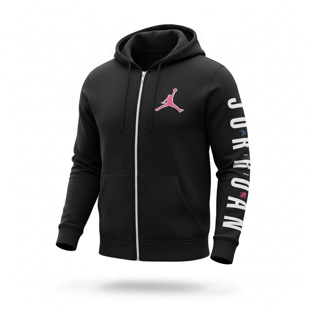 🧥 Chaqueta Deportiva Urbana jordan con Capucha – Estilo Premium
