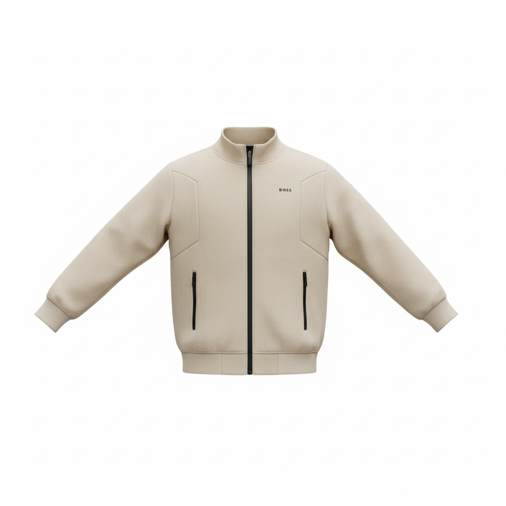 🧥 Buzo Casual Premium con Cierre Frontal hugo Boss