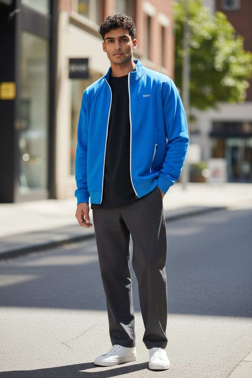 🧥 Buzo Casual Premium con Cierre Frontal hugo Boss